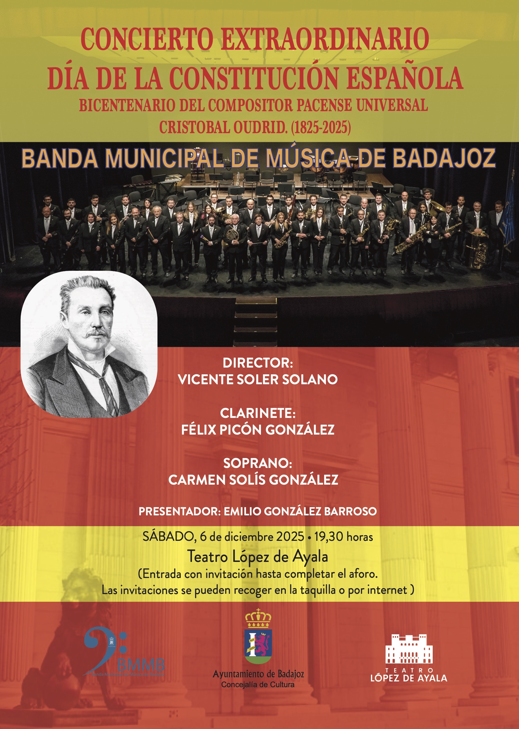 BANDA MUNICIPAL DE MÚSICA - CONCIERTO DÍA DE LA CONNSTITUCIÓN