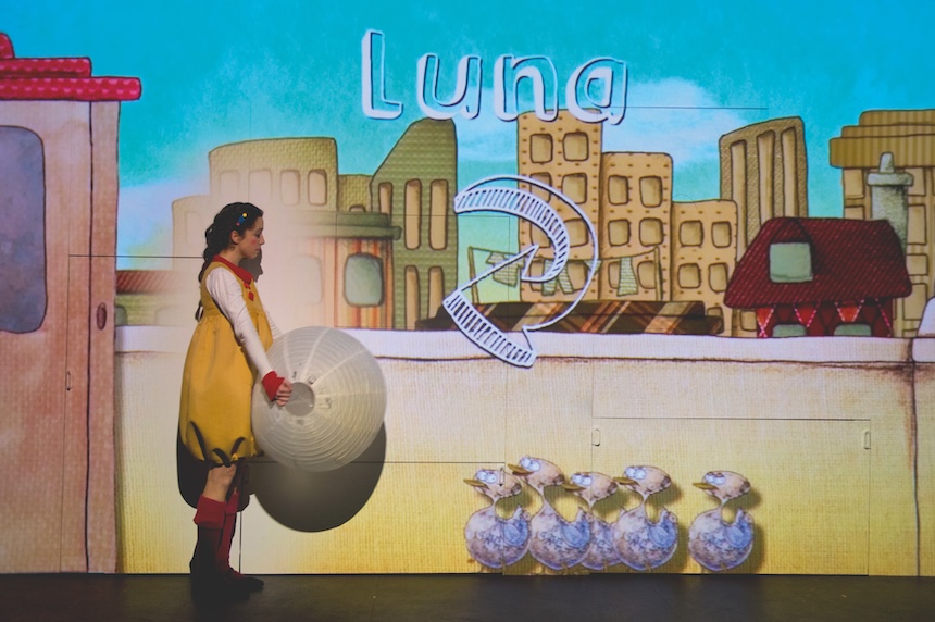 A la luna, teatro familiar en Badajoz