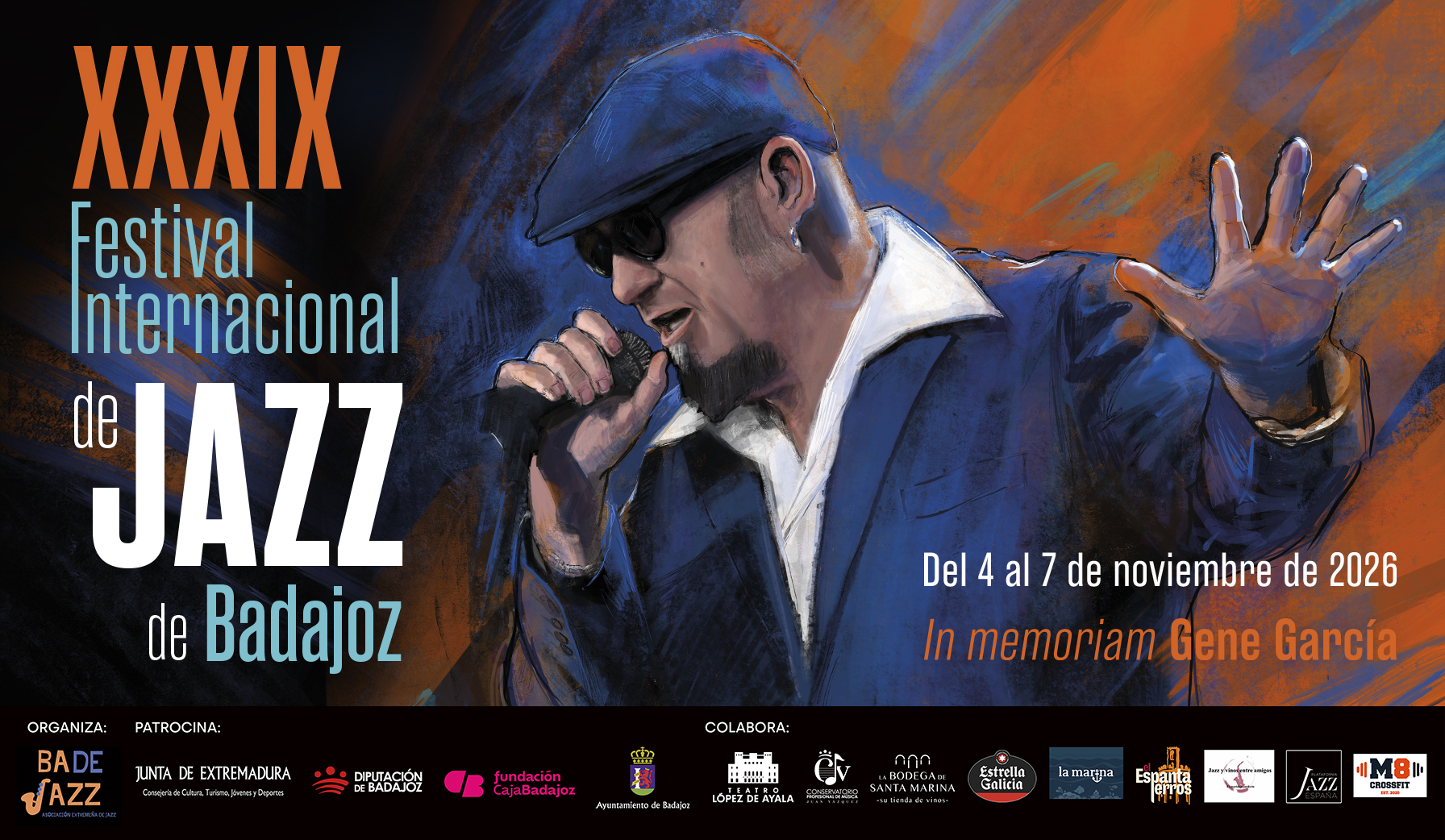 39 FESTIVAL INTERNACIONAL DE JAZZ DE BADAJOZ - CONCIERTO HOMENAJE A GENE GARCÍA + JAM SESSION