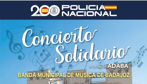 BANDA MUNICIPAL BADAJOZ-TENOR JUAN LEDESMA - CONCIERTO HOMENAJE POLICIA NACIONAL