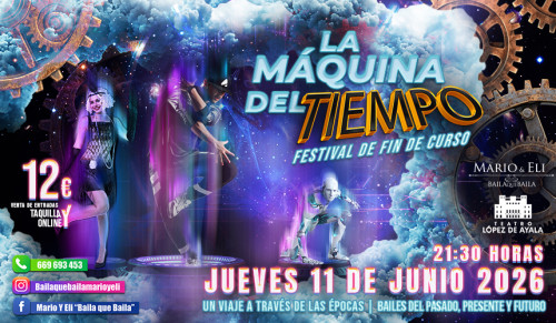 ESCUELA BAILA QUE BAILA - "LA MÁQUINA DEL TIEMPO"