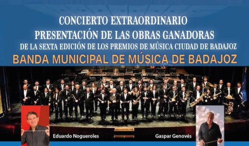 BANDA MUNICIPAL DE MÚSICA DE BADAJOZ - CONCIERTO DE GRANDES DIRECTORES